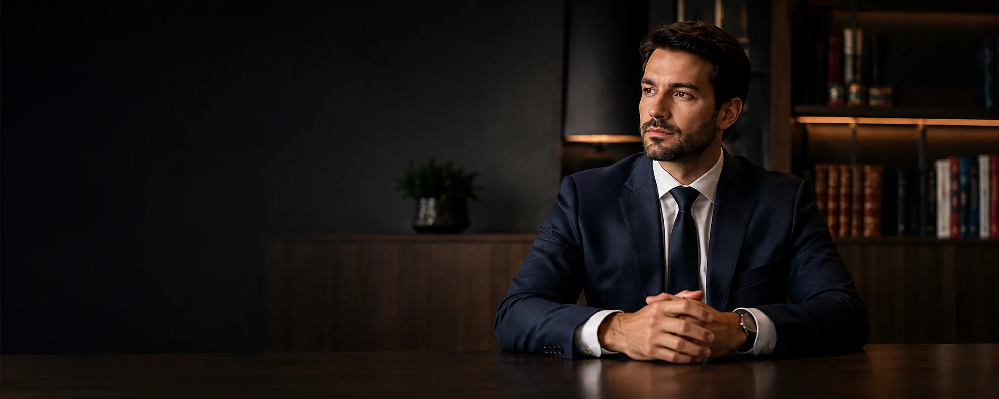 Dr. Gabriel Valença em seu escritório